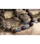 Amber teething bracelet - Gemstone - aquamarine gemstone